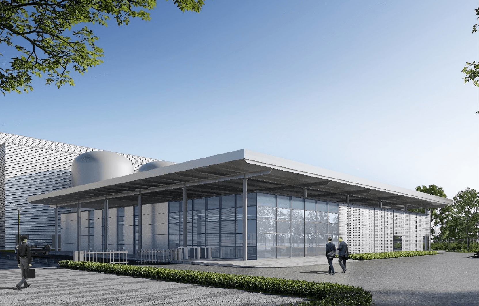 新能源汽车核心部件研发基地幕墙工程
BOSCH SZH5 Curtain Wall Project 3