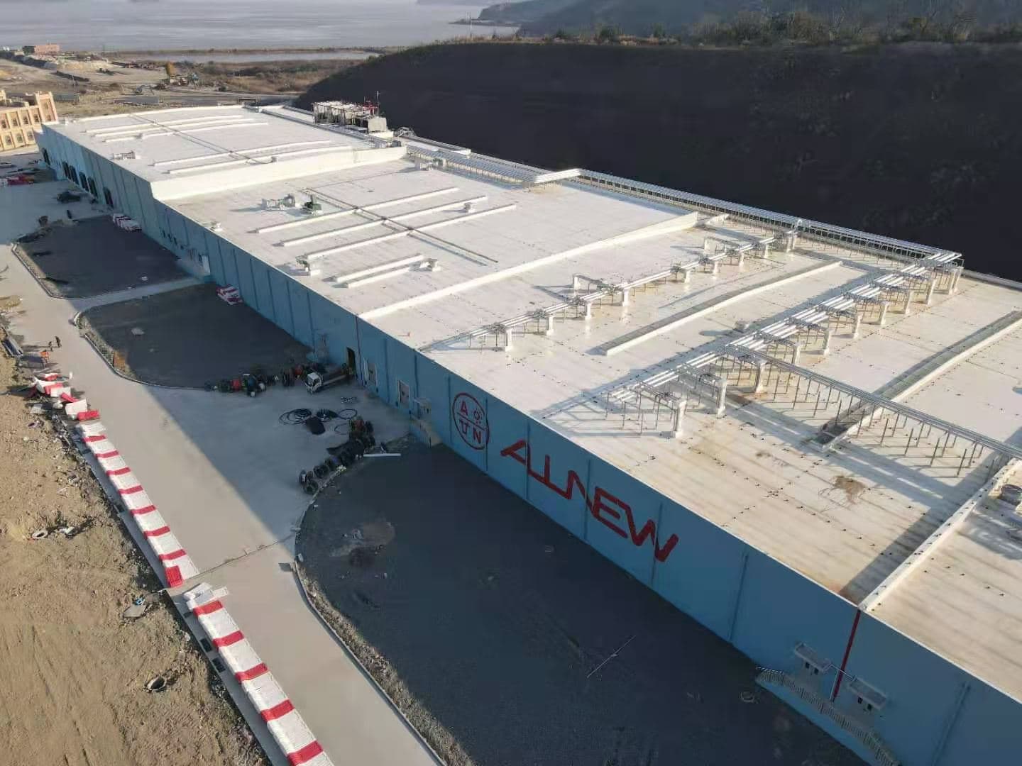 浙江澳舟牛业有限公司土建工程 civil works of a new imported beef cattle processing plant of Zhejiang Allnew